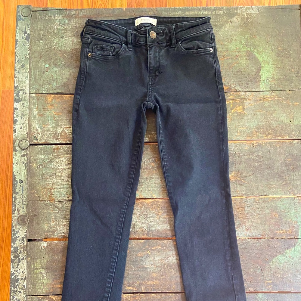 Black Abercrombie Skinny Jeans